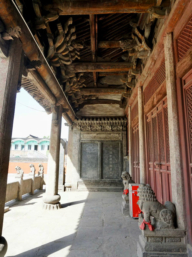 山西旅遊｜晉南古城堡與明代琉璃古廟-潤城東嶽廟