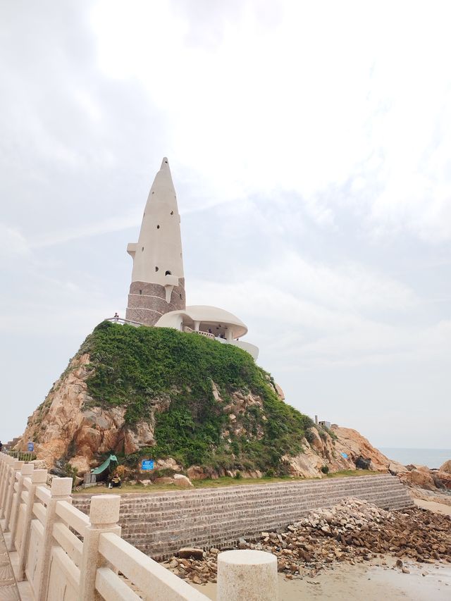 福建長樂有一座神秘充滿舊時光的「海螺塔」