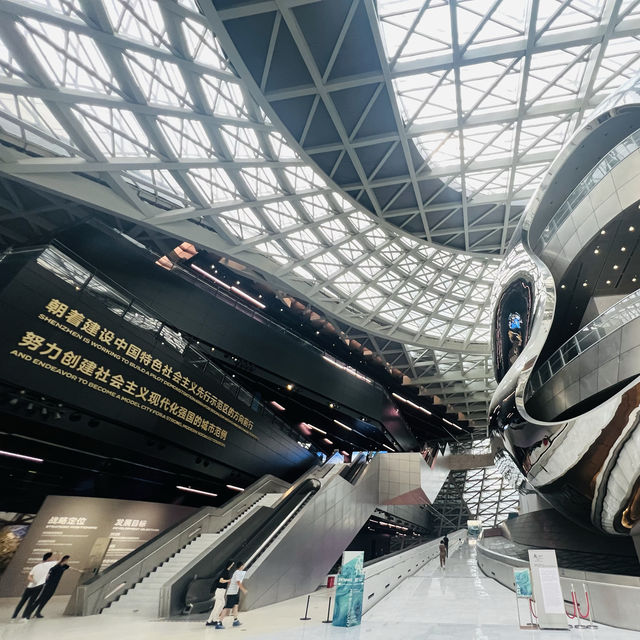 逛逛深圳未來感十足的城市規劃展覽館啦
