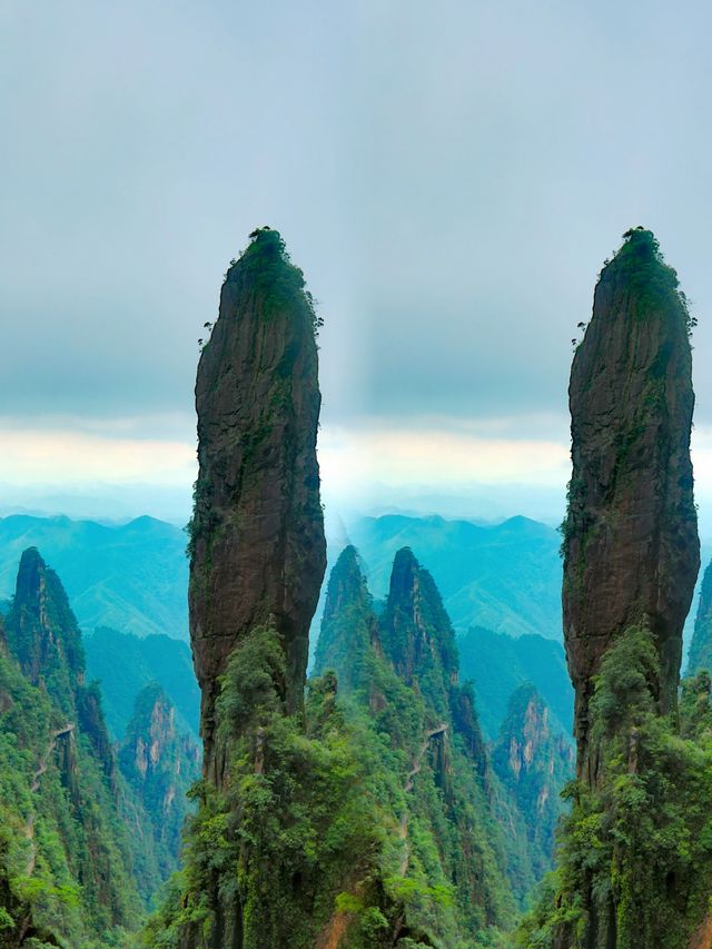 這座山不用爬就可以看美景啊