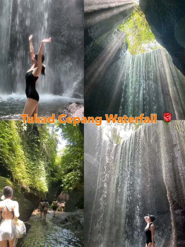 Tukad Cepang Waterfall in Indonesia Bali 🌹