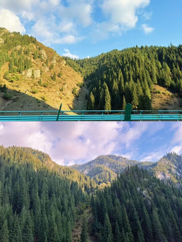 赛里木湖——果子溝大橋。