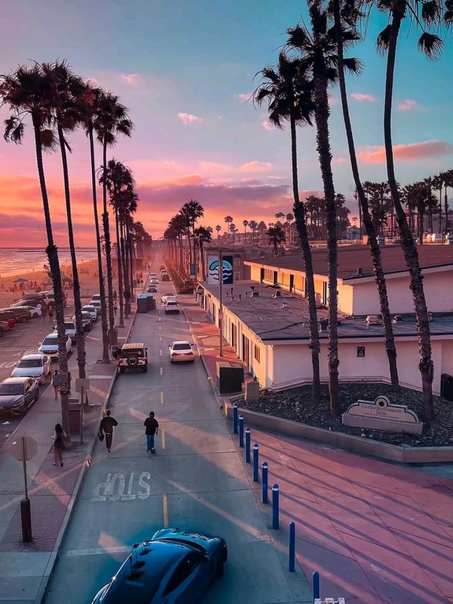 Chasing the sunset in California is truly a beautiful 