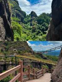 "客家第一神山"冠豸山。