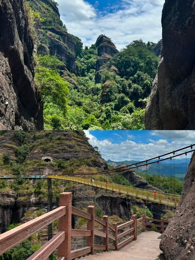 "客家第一神山"冠豸山。