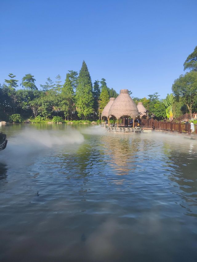廣東佛山美的鷺湖半山湯谷‖一個隱藏在城市中的自然秘境。