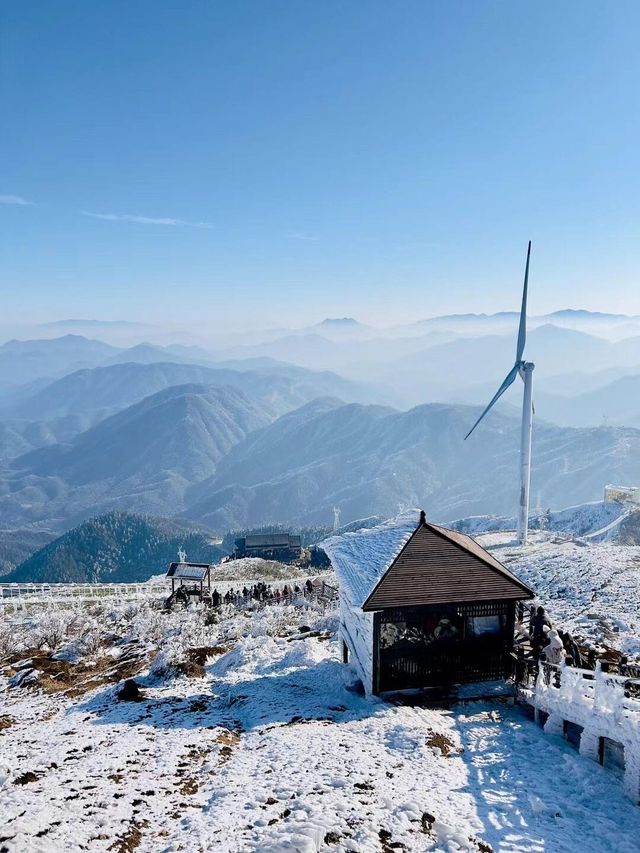廣東周邊也能欣賞的雪景聖地