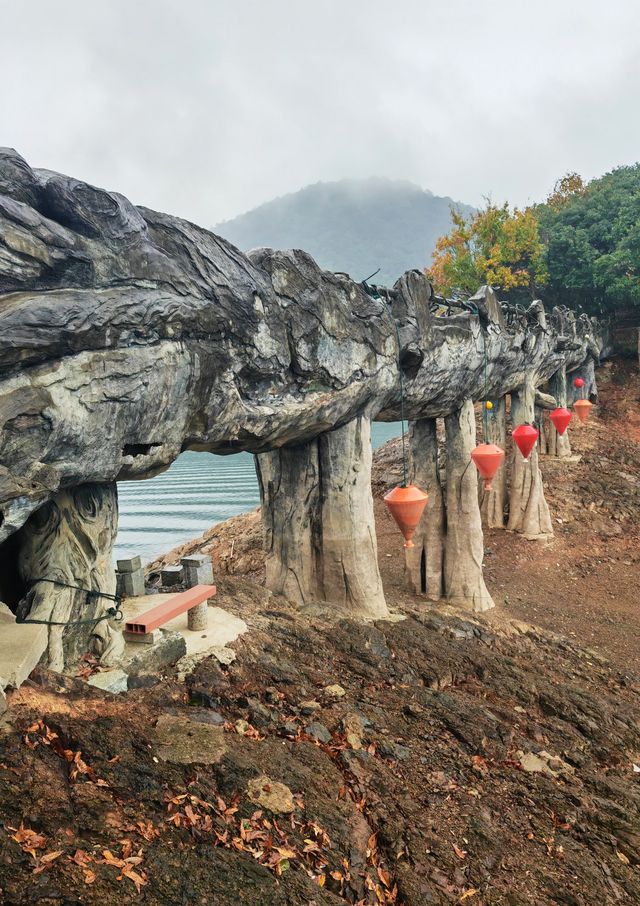 濃霧細雨中遊：太平湖