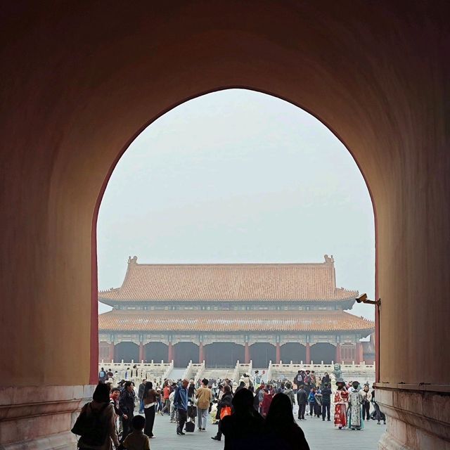 Grandeur and Cold is the Forbidden Palace