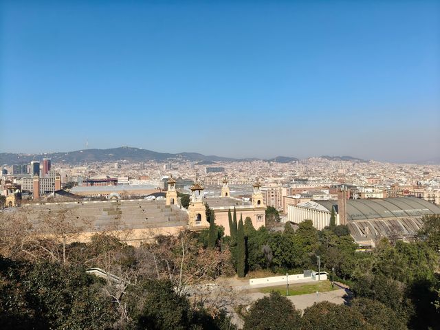 俯瞰巴塞隆拿