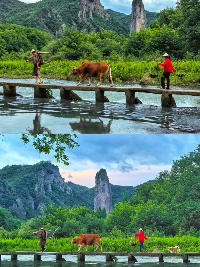縉雲仙都。難怪唐僧師徒來了都要流連忘返