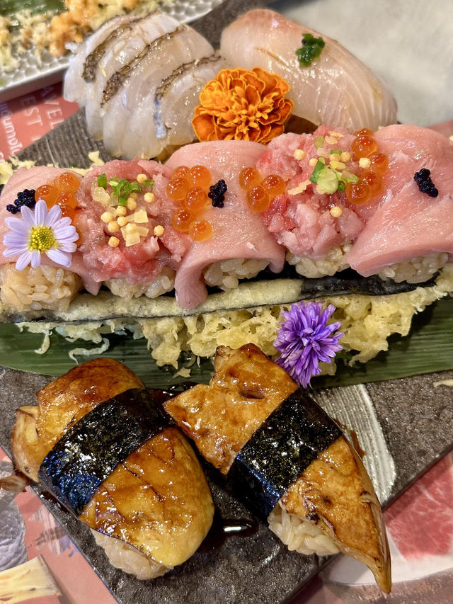 🍣曼谷必衝！巨型壽司店直接封神！一口入魂太滿足！