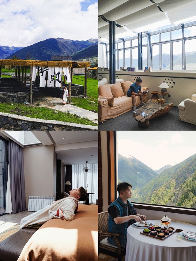 川西雲端神仙局！四姑娘山·天空之城懸崖酒店，太靚啦！
