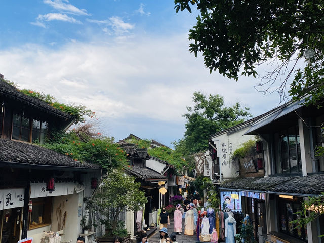 중국 항저우 대표 관광지 小河历史文化街区