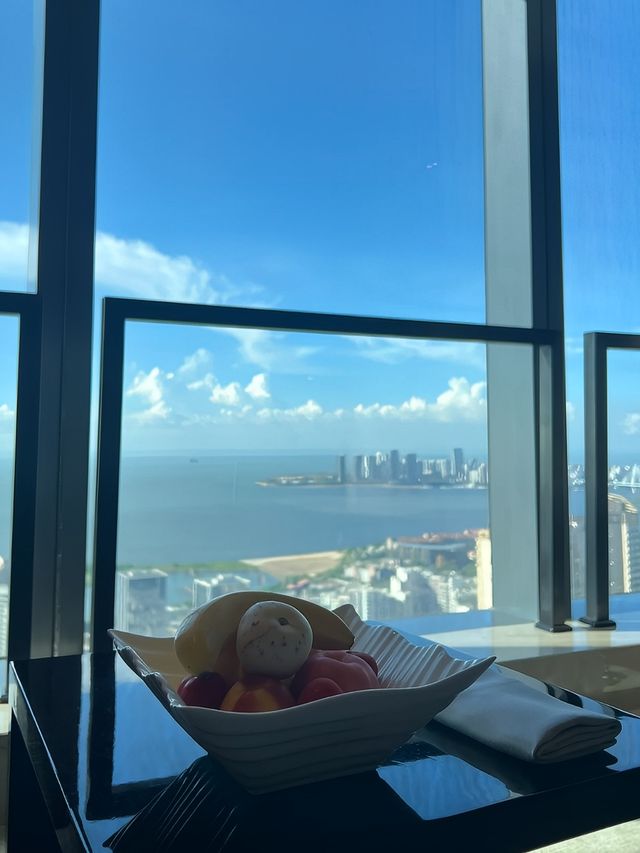 海口希爾頓酒店    中心位置去邊度都方便