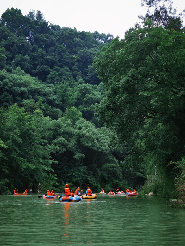 溫州人私藏！楠溪江石槽漂流爽到起飛🚣‍♀️