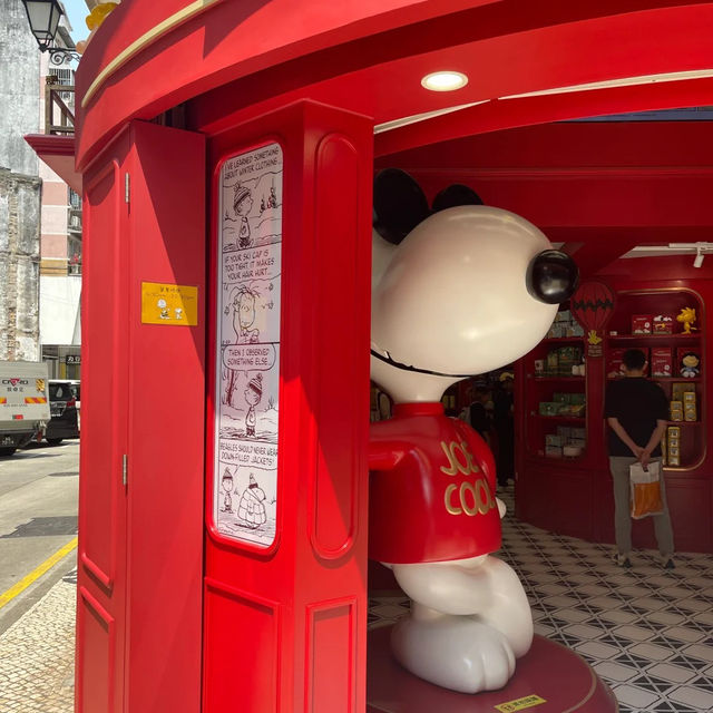 ✨澳門必去！史努比控瘋狂尖叫嘅主題店🥹
