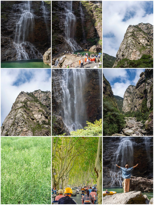 聽著瀑布聲拍照！廬山呢處「白噪音背景板」治癒一切
