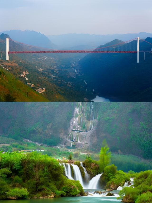 貴州黃果樹｜睡在懸崖邊推窗就是瀑布雲海