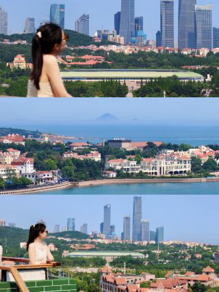 Red tiles and green trees, blue sea and sky | A place in Qingdao you'll want to visit again!