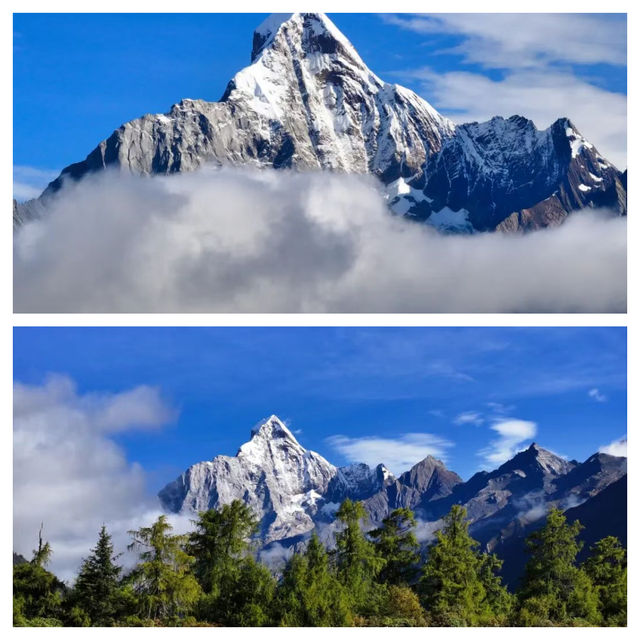 四姑娘山錯峰出行，懸崖民宿躺看雪山銀河