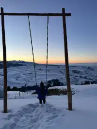 伊犁之旅6日6夜｜嚴冬將至，白雪覆蓋草原