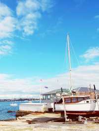 ⛵️ Devonport opposite Harbour: Auckland's Nautical Paradise in the timeless soul❤️! 🌊