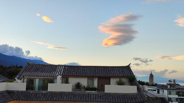 我在民宿等日落