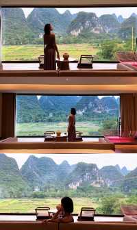 桂林陽朔｜住進巨幅水墨畫裡