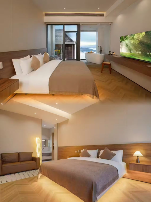 太哇塞了！果斷續住！茶山民宿天花板在這