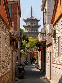 11月泉州：半城煙火半城仙世遺古城的蚵殼厝與開元寺銀杏慢時光