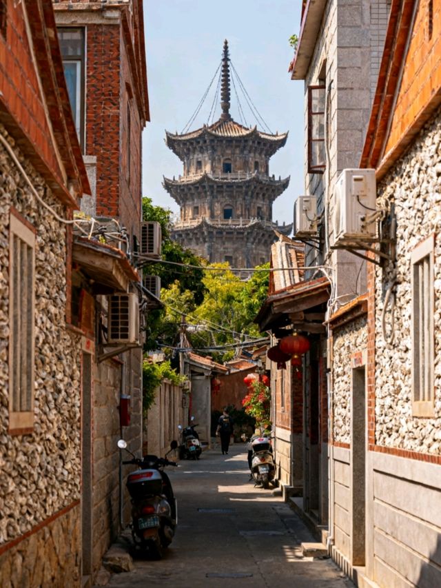 11月泉州：半城煙火半城仙世遺古城的蚵殼厝與開元寺銀杏慢時光