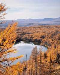 此生必去 秋天的‘’駝峰嶺‘’天池美到窒息