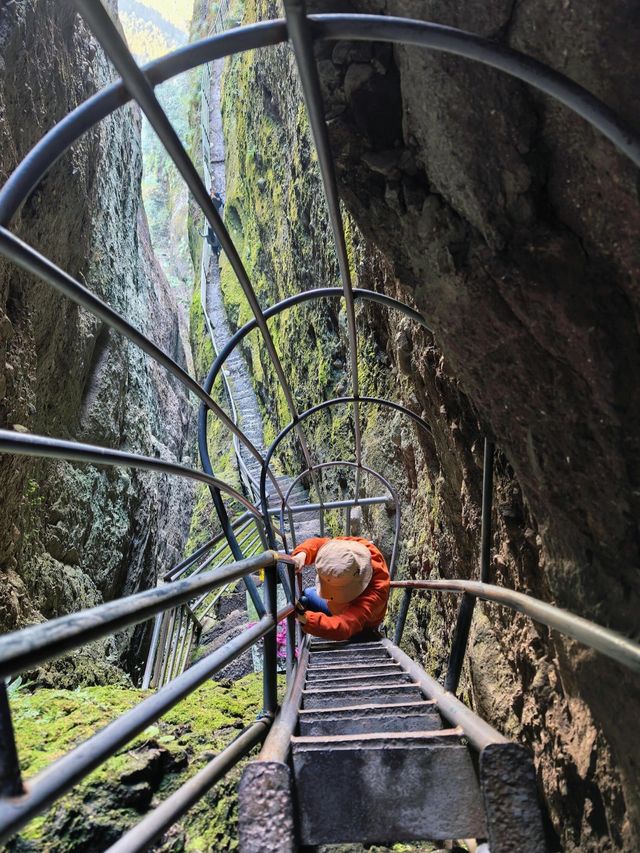 1. 衢州免費遊衝瘋了！江郎山秋日徒步，90℃垂直梯太刺激！
