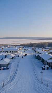 邂逅北極村極寒