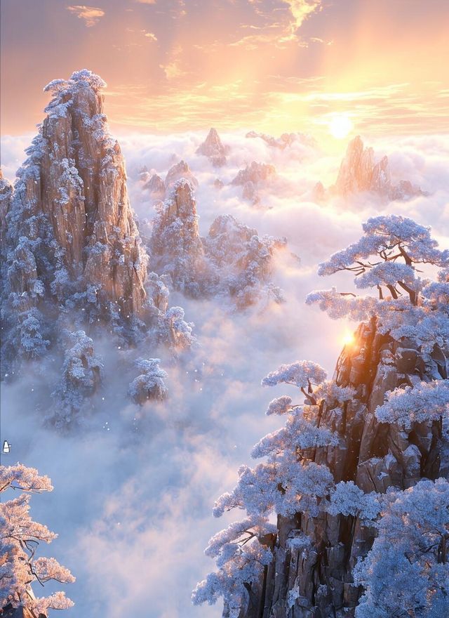 黃山日出雲海必看