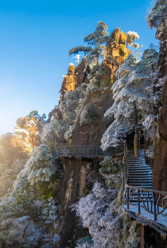 三清山冬季仙氣滿滿