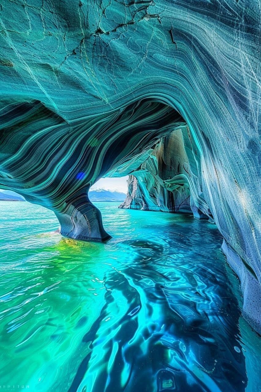 Patagonia's Hidden Gem in Chile｜The Blue Cave and the Millennial Echo of the Giant Beast