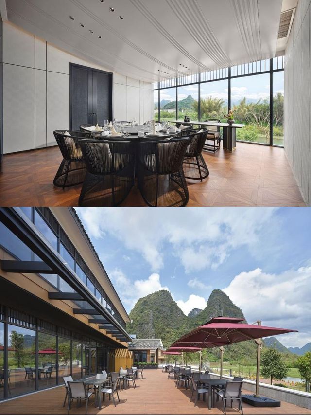 陽朔希爾頓，躺平看山超爽！