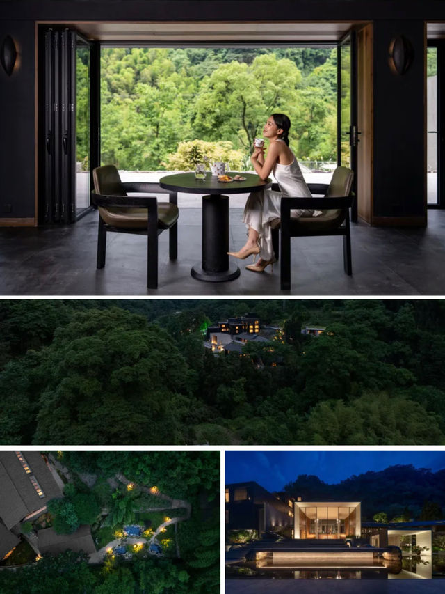 全景落地窗賞四季 峨眉山隱世中式度假必住