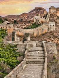 不愧是國家地理評選的「最美長城」