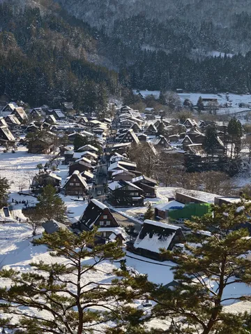 12.6 白川鄉合掌村雪都沒化快衝