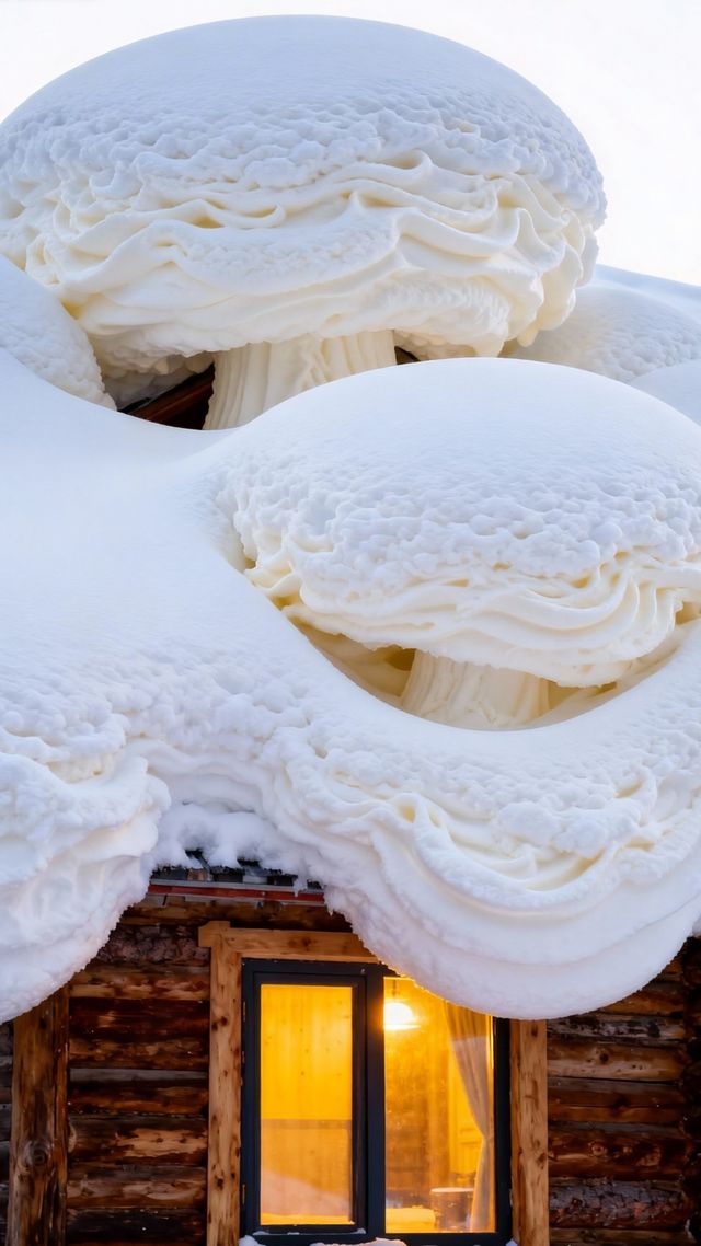 為了這幅水墨畫般的禾木村,我願意被“困”在冬天的新疆! 為了這幅水墨畫般的禾木村,我願意被“困”在冬天的新疆!