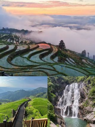 瑶族の秘境に迷い込み、この色とりどりの山野の世界へ 