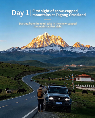 2-day hiking guide to snow-capped mountains and sacred lakes