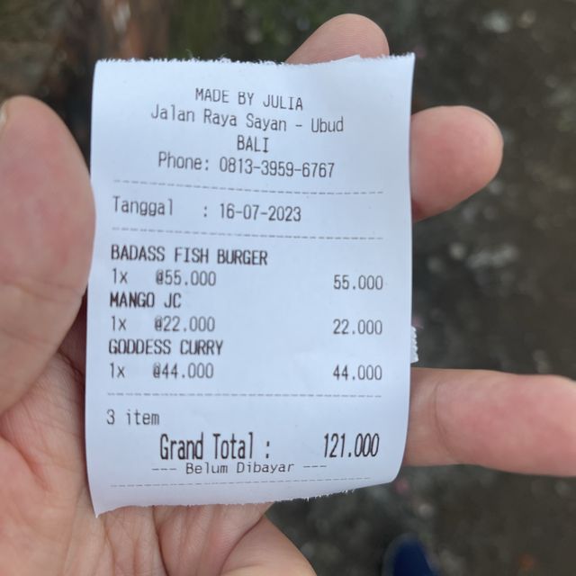 峇里島烏布Sayan，有理想的年輕人，開的小餐廳，兼顧環保和美食