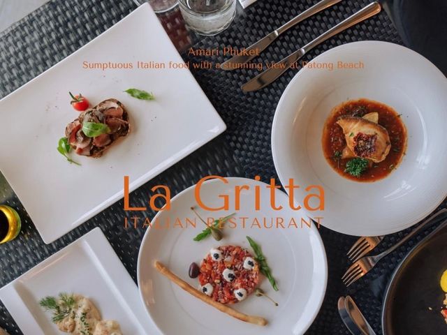 La Gritta ห้องอาหารอิตาเลียน โรงแรม Amari Phuket