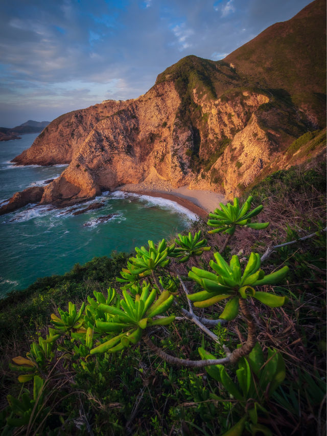 香港🇭🇰 ｜西貢無人之境美麗海岸（六角柱岩石）🪨- 撿豬灣🌊