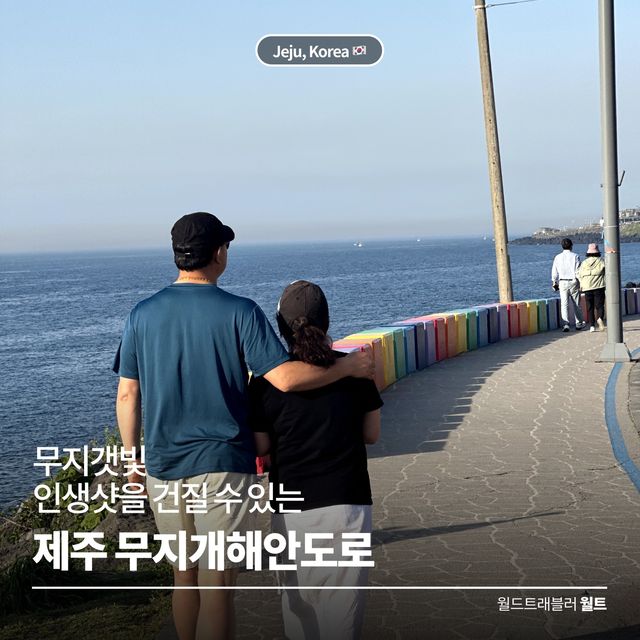 무지갯빛🌈 인생샷을 건질 수 있는 🚗 무지개해안도로