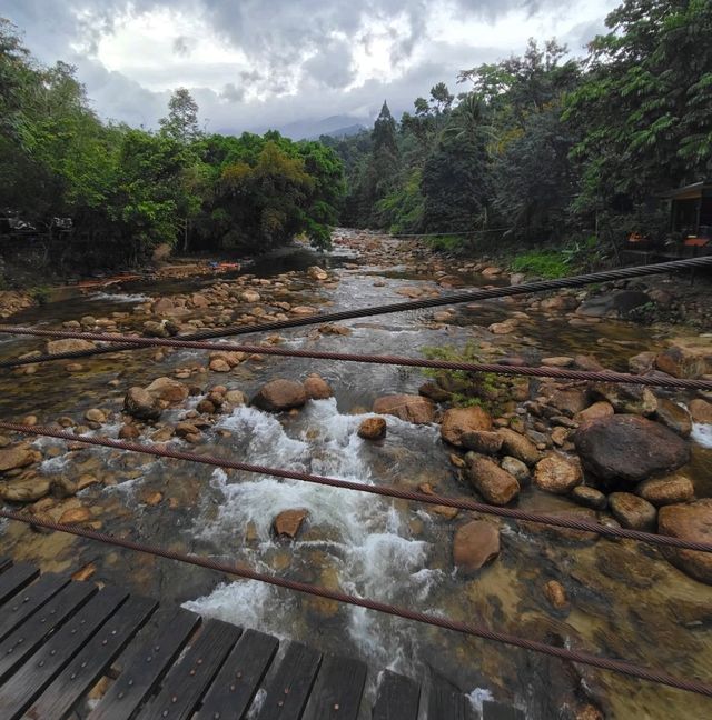 Khiriwong Rope Bridge👍🏻